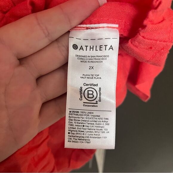 Athleta Playa Linen Tie Top - Picture 16 of 16